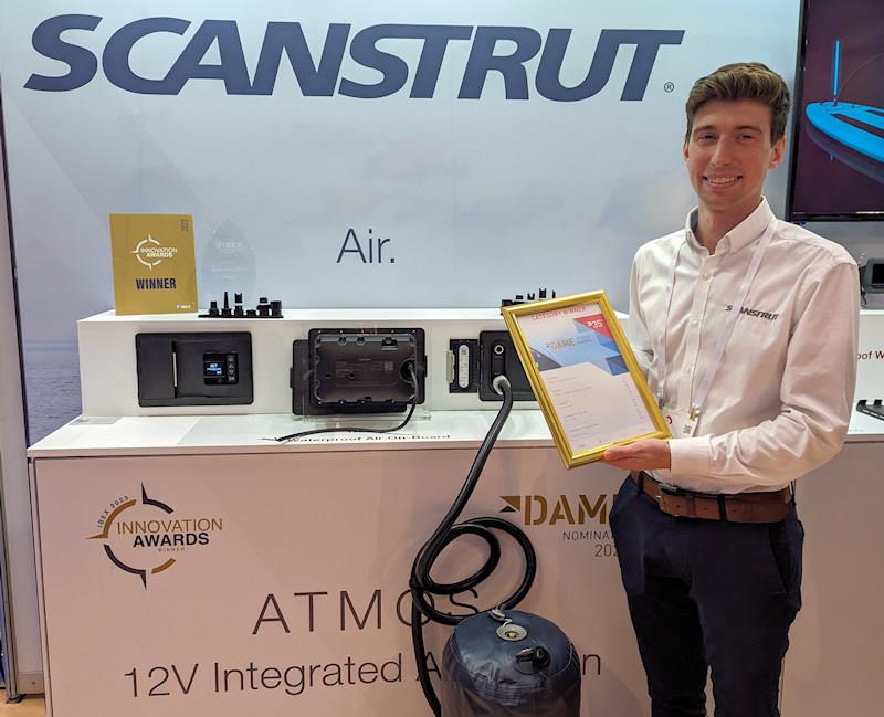 Scanstrut's Grant Fox at METSTRADE photo copyright Mark Jardine taken at  and featuring the Marine Industry class