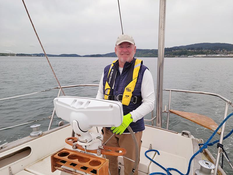 Mike Mullenberg, National Sales & Business Development Manager at  photo copyright Tartan Yachts taken at  and featuring the Power boat class