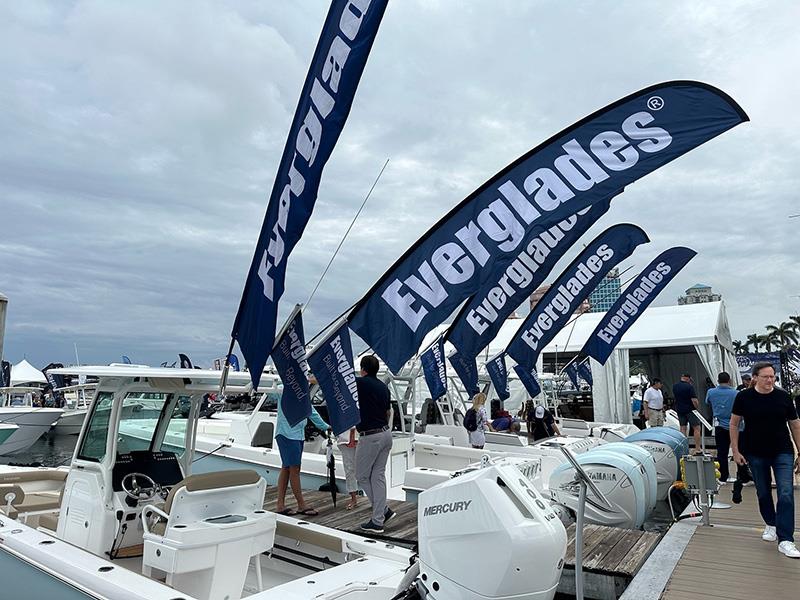Everglades Boats at Palm Beach International Boat Show - photo © Everglades Boats