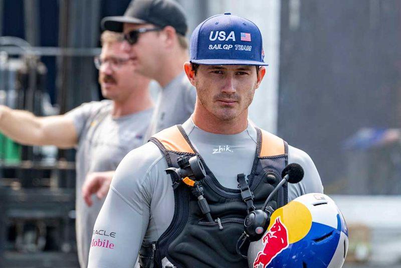 US SailGP Team members wear Zhik photo copyright Ricardo Pinto for SailGP taken at  and featuring the  class